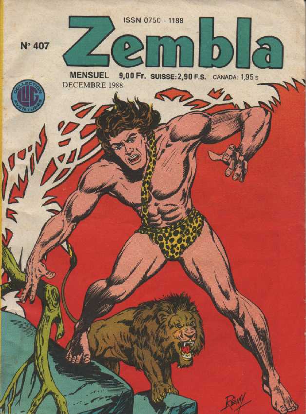 Scan de la Couverture Zembla n 407